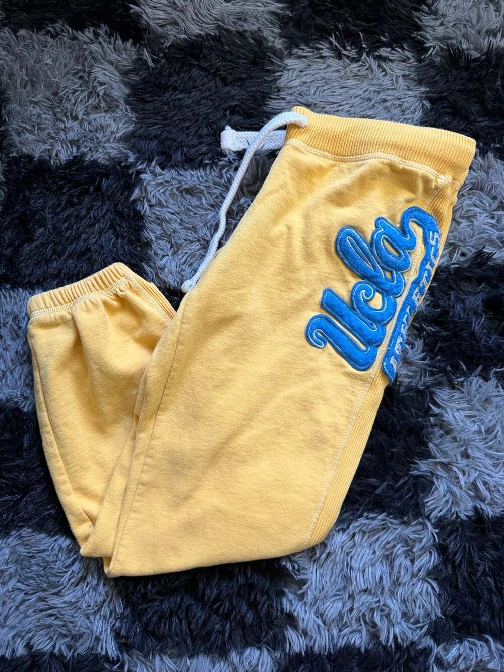 Campus Crew UCLA Athletics Yellow Jogger Sweatpants